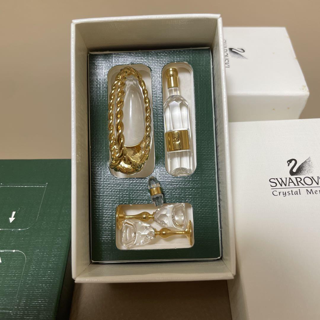 Swarovski Crystal Memories ワインボトルセット Swarovski Crystal Memories ワインボトルセット - メルカリ