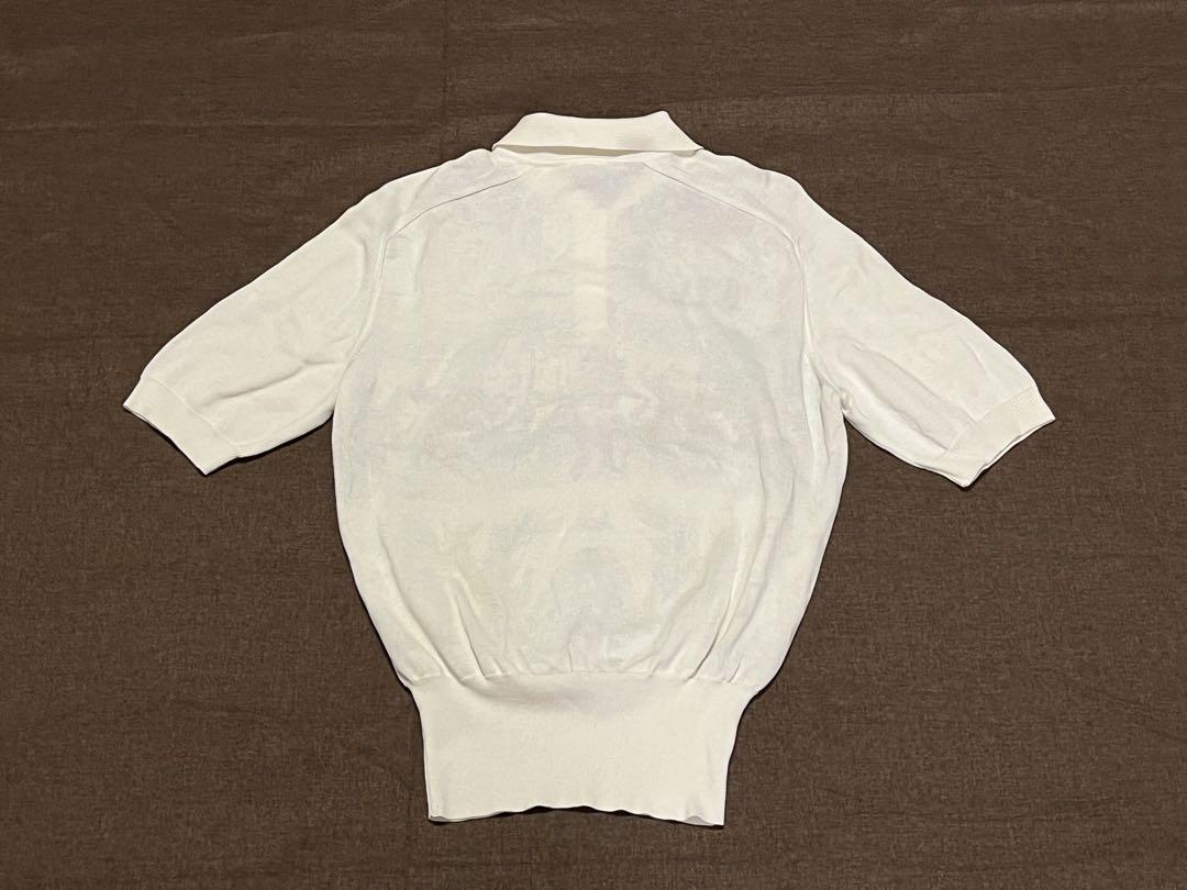 エルメス　半袖トップス　サイズ38 シルク100% フランス製 エルメス 半袖トップス サイズ38 シルク100% フランス製 - メルカリ