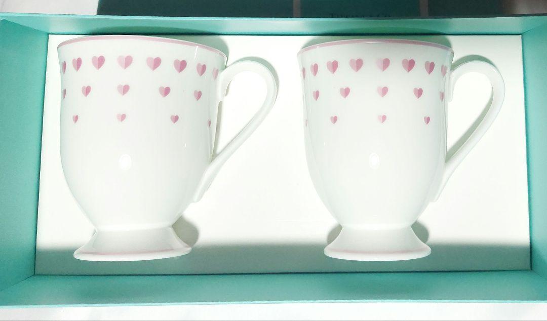 タイムサービス♥️ティファニー♥️TIFFANY♥️ペアティーカップ 