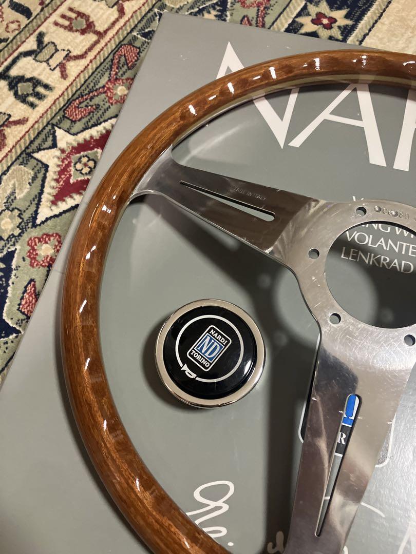 ナルディ NARDI 正規品 36パイ クラシック ウッド ステアリング 極美品