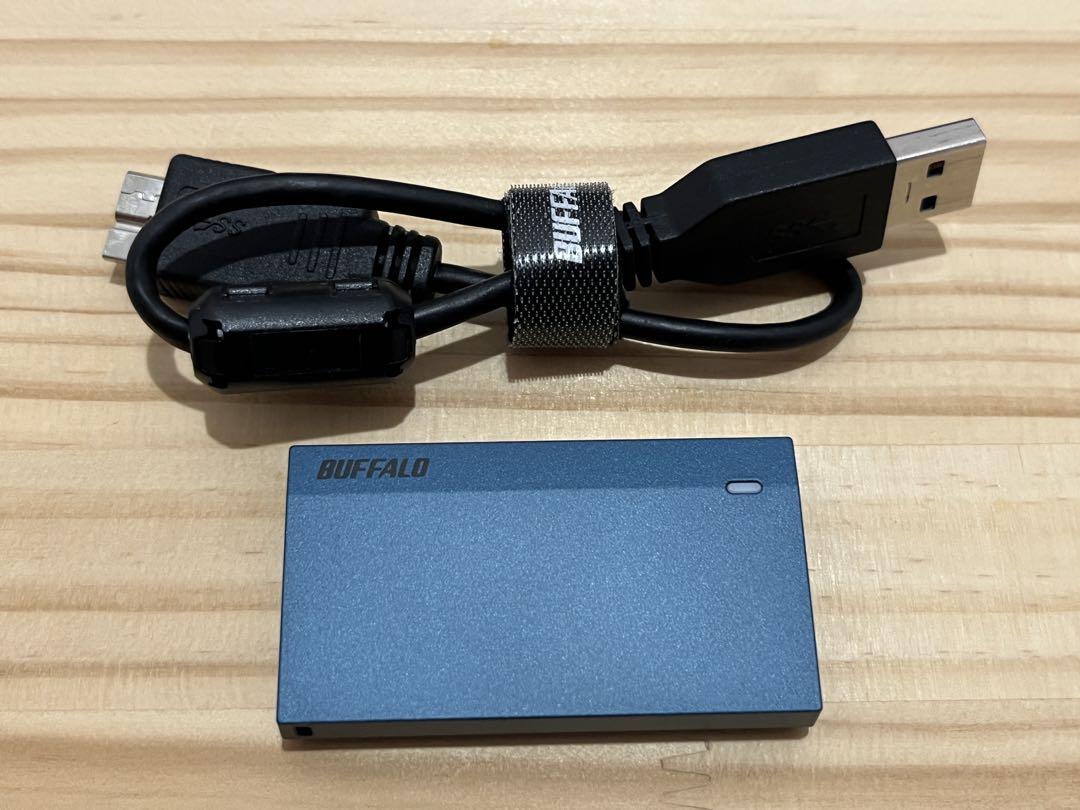 外付けハードディスク・ドライブ BUFFALO SSD-PSM960U3-B/N