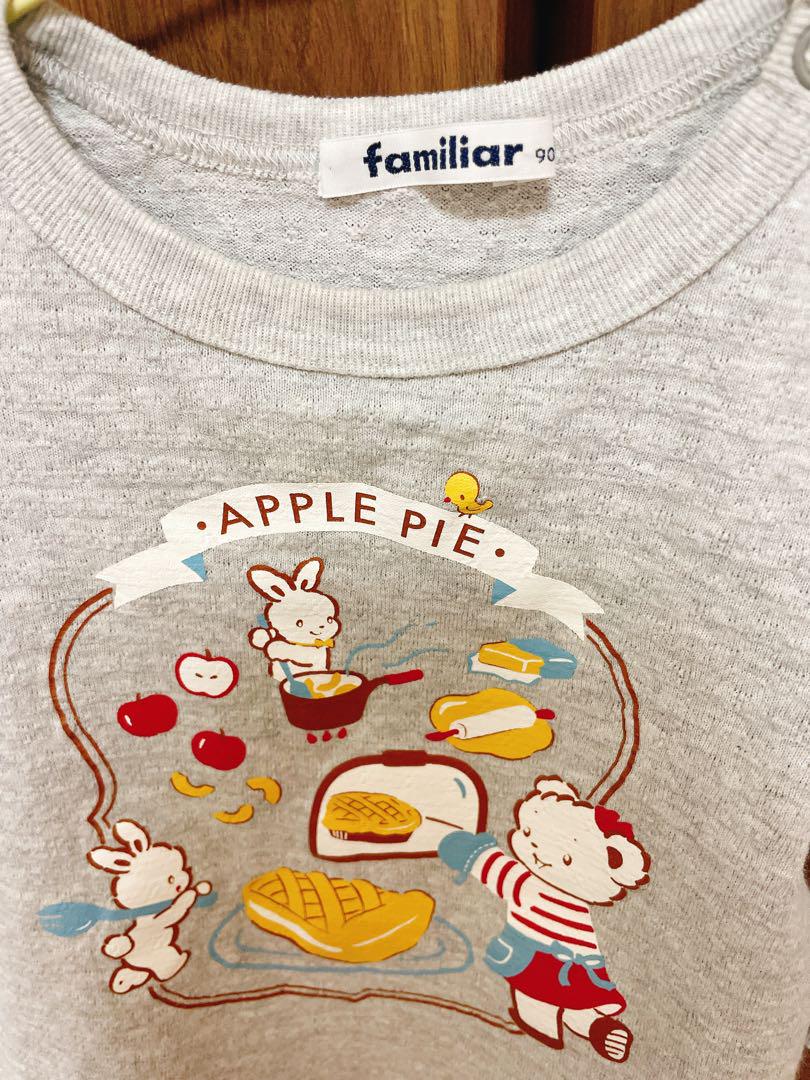 【未使用品】ファミリアfamiliar アップルモチーフ Tシャツ サイズ110 Tシャツ | ファミリア公式サイト