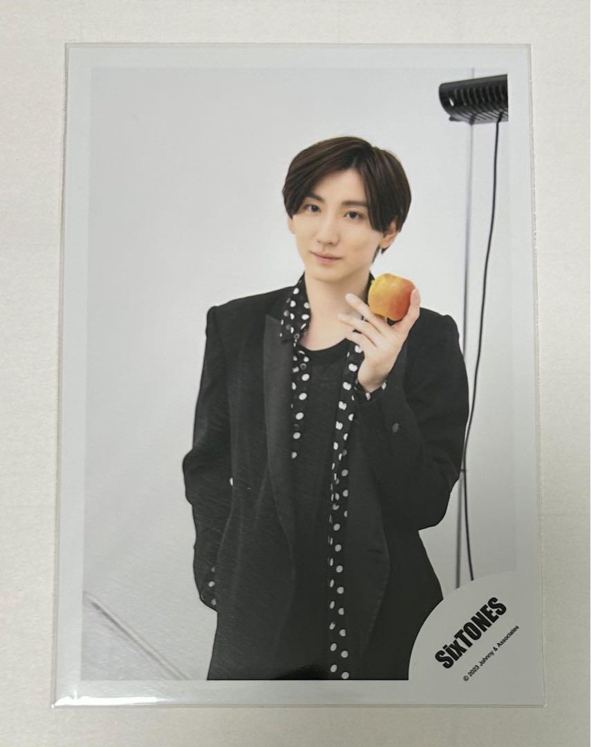 京本大我 公式写真 Six TONES 公式 生 写真 ましかくフォト（京本大我）CD210044