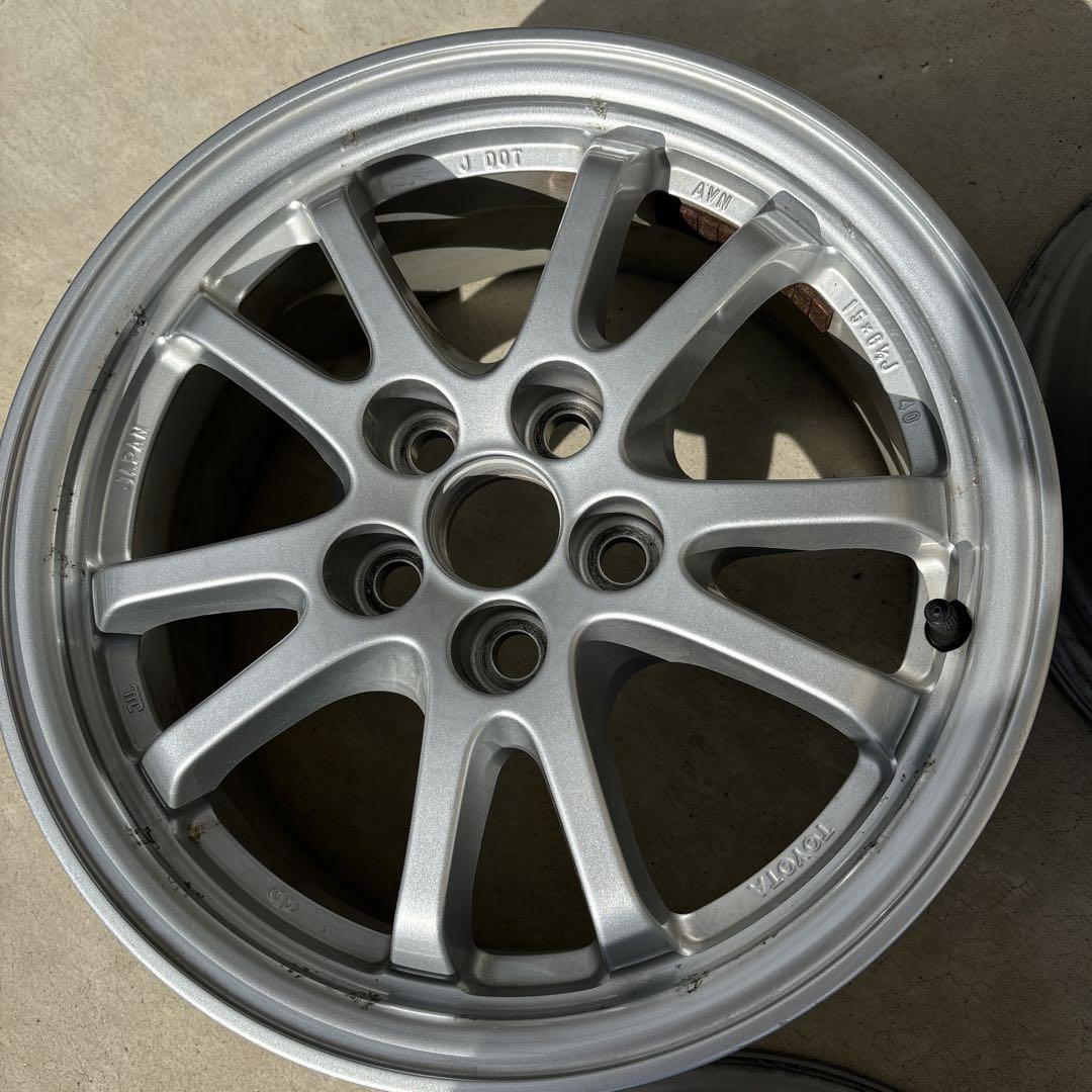 トヨタ プリウス50系純正15インチ ホイール 4本セット