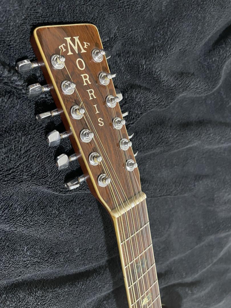 Morris M-50 ハカランダ ジャパンヴィンテージギター ハードケース付 Morris B-50 79年製12弦 ハカランダ YAMAHAハードケース付属