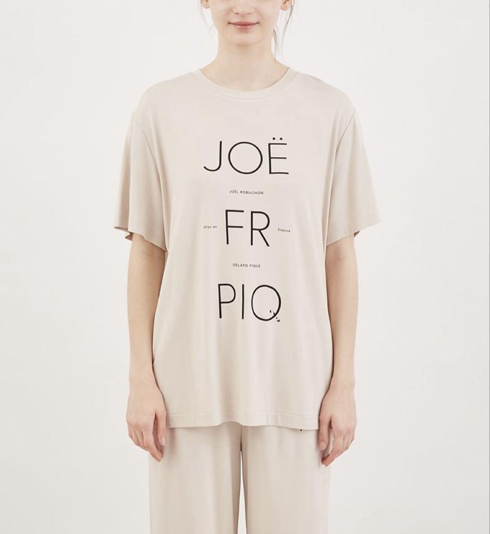 ジョエルロブション　レーヨンロゴTシャツ&ハフパンツ ジョエルロブション レーヨンロゴTシャツ&ハフパンツ - メルカリ