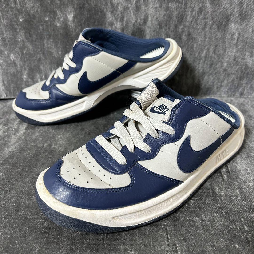 NIKE クロッグ　サンダル　スニーカー　25cm ブルー　ホワイト