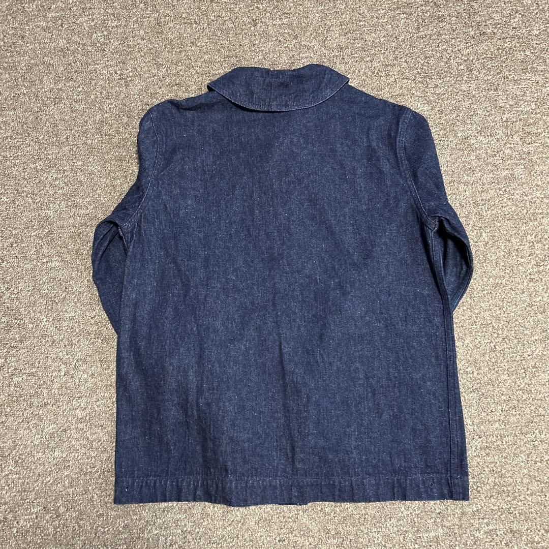 foolsgoldLot2220 USNAVY ショールカラーカバーオール