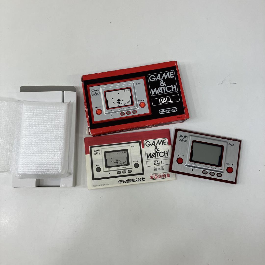 美品 ゲーム＆ウオッチ BALL 復刻版 クラブニンテンドー 稼働品