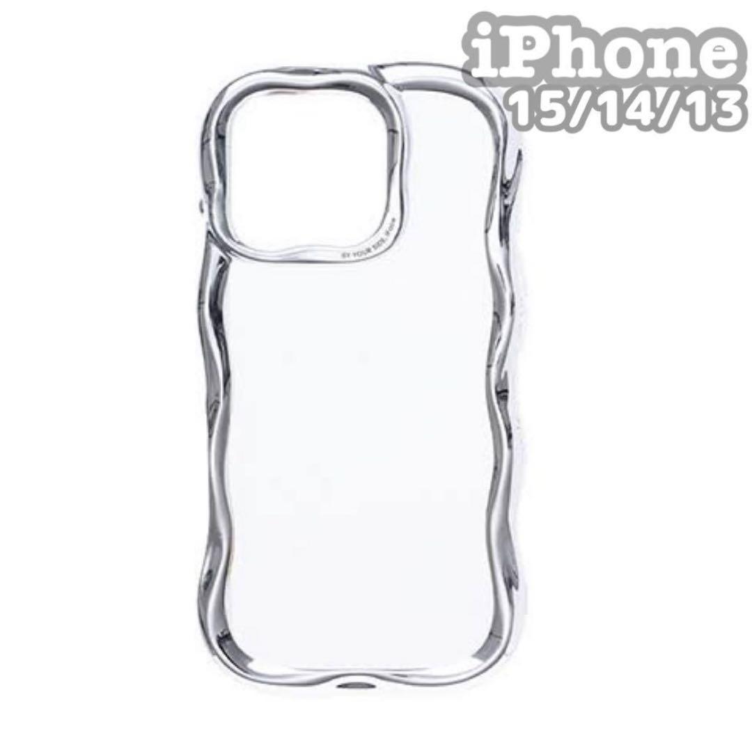iPhone 15/14/13 iFace BeBling シルバー - メルカリ