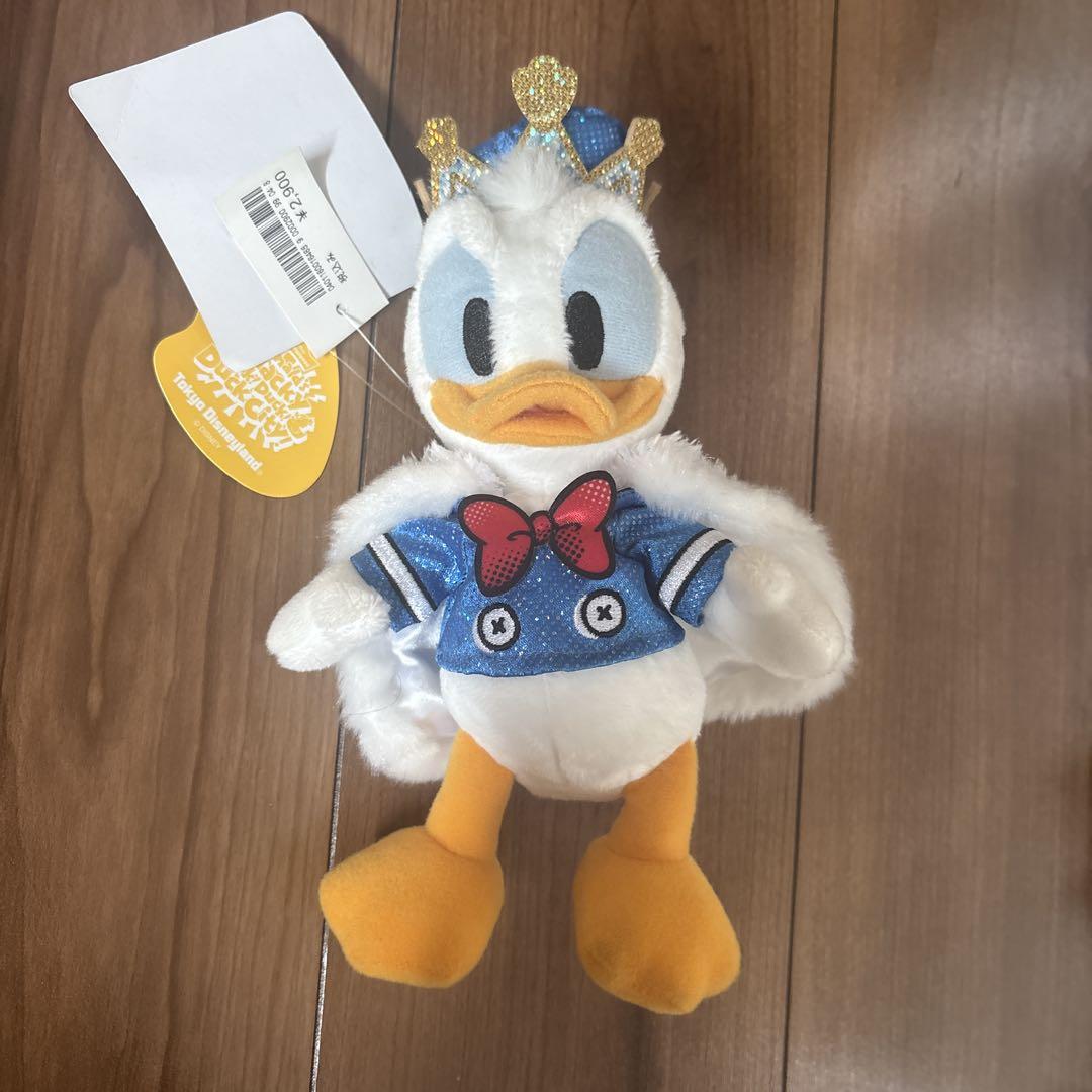 ディズニー パルパルーザ ドナルド バッグチャームコースターぬいバセット ぬいぐるみバッジ（ドナルドパルパルーザグッズ）| キャステル