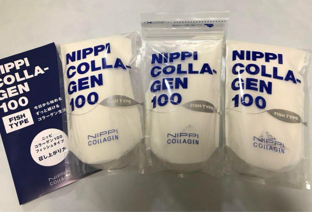 ニッピコラーゲン100 110g×3袋×2箱　新品未開封 新品未開封 ニッピコラーゲン100 ニッピコラーゲン化粧品 2箱
