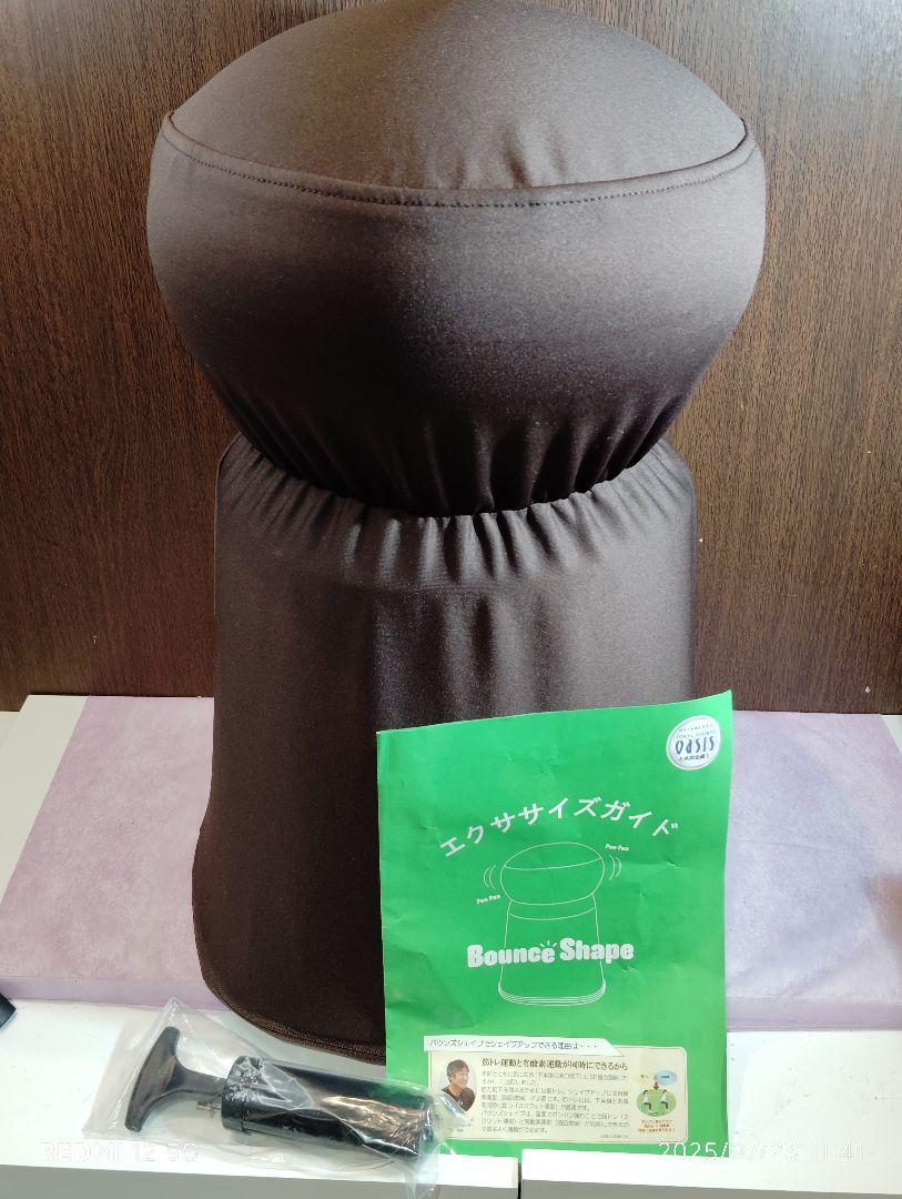 【極美品】ショップジャパン バウンズシェイプ バランスボール BCS-WS02