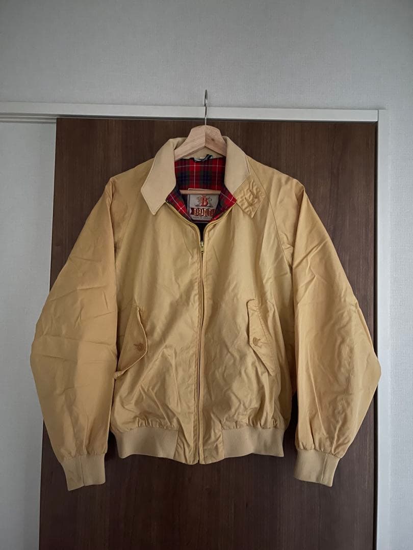 BaracutaG9バラクータG-9ブルゾン36イエローAEROジップ英国製S BARACUTA