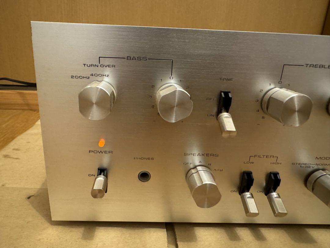pioneer sa-8800 ステレオアンプ　通電確認