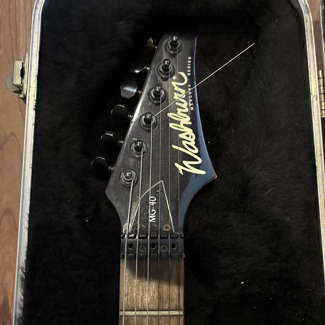 washburn mg-40 中古 純正ハードケース付き washburn mg-40 中古 純正ハードケース付き - メルカリ