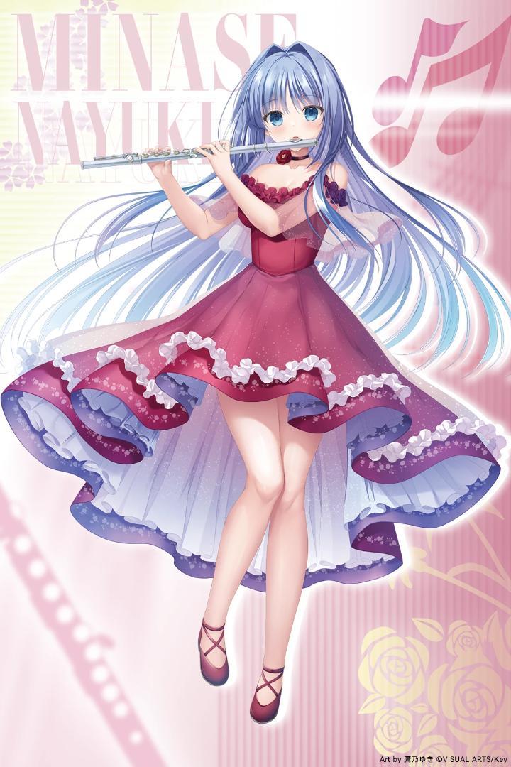 keyカフェ　20th kanon 特典　ポスター　ランチョンマット　水瀬名雪 Kanonカノン 水瀬名雪 b2タペストリー 上海コンサート 中国限定