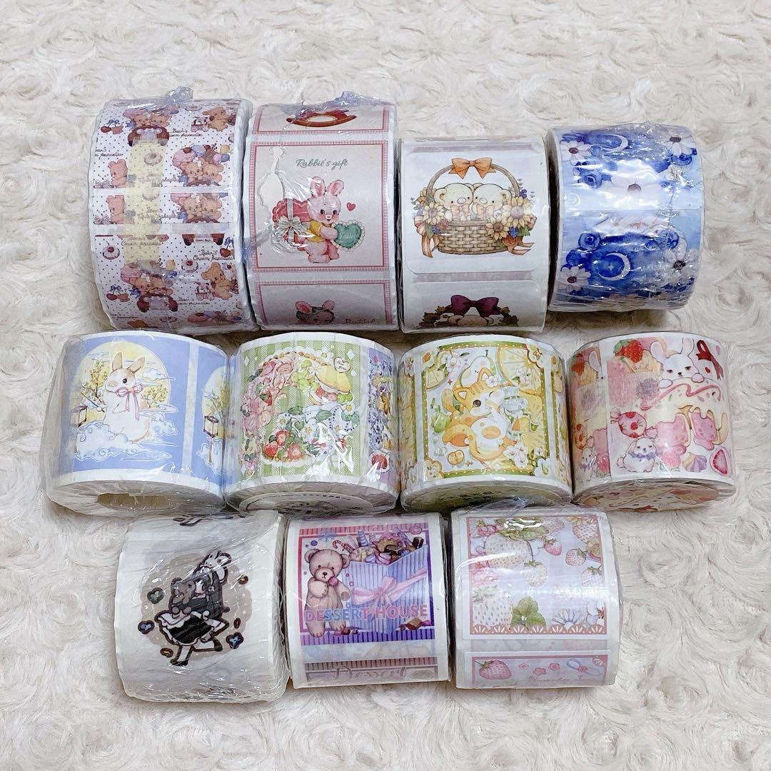 ロールシール　まとめ売り 6本 まとめ売り ロールシール - メルカリ