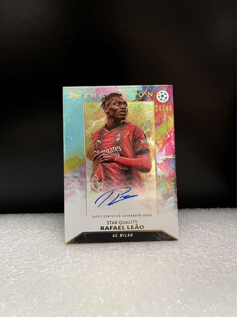 TOPPS INCEPTION Leao AC MILAN AUTO 49
