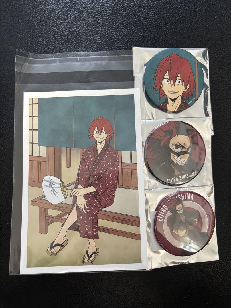 僕のヒーローアカデミア 切島鋭児郎 ピンバッジセット ポスト