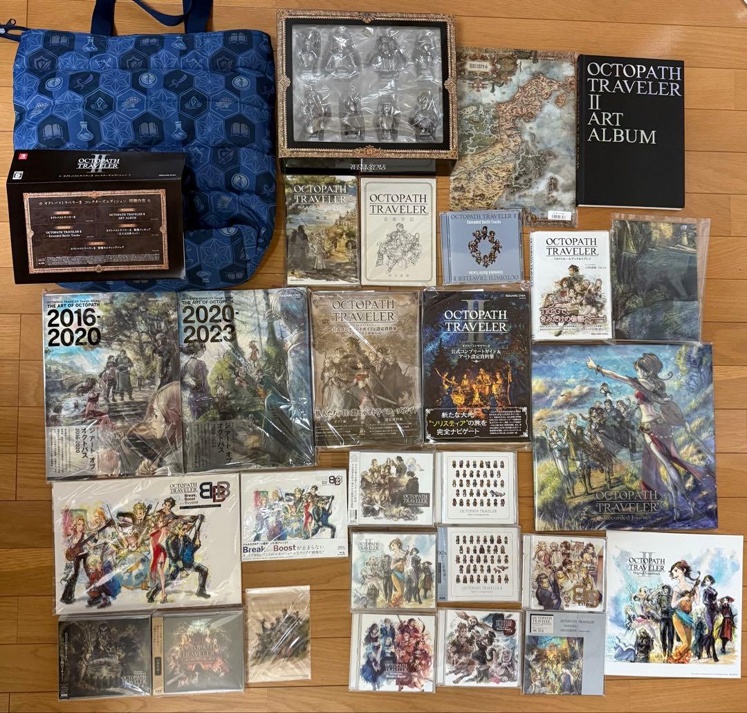 OCTOPATH TRAVELER 攻略本 サントラCDSQUARE ENIX