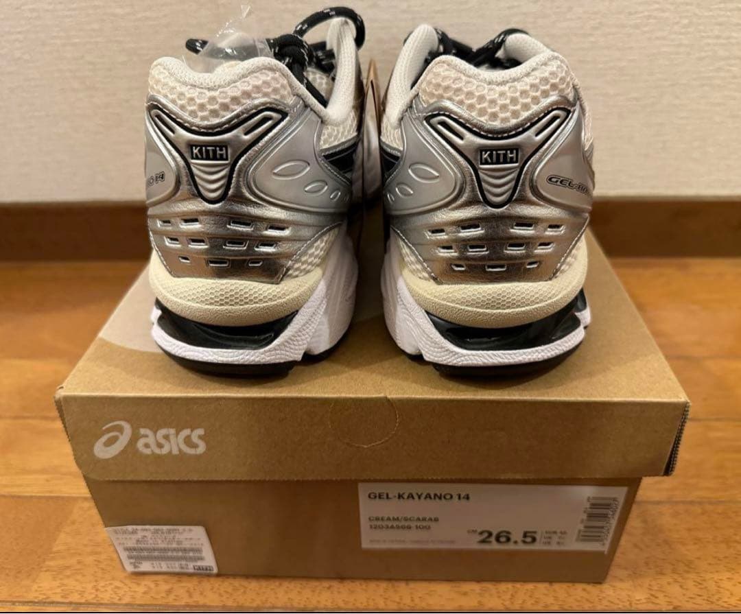 KITH × Asics Vintage Tech Gel-Kayano 14 KITH × Asics Vintage Tech Gel-Kayano 14
