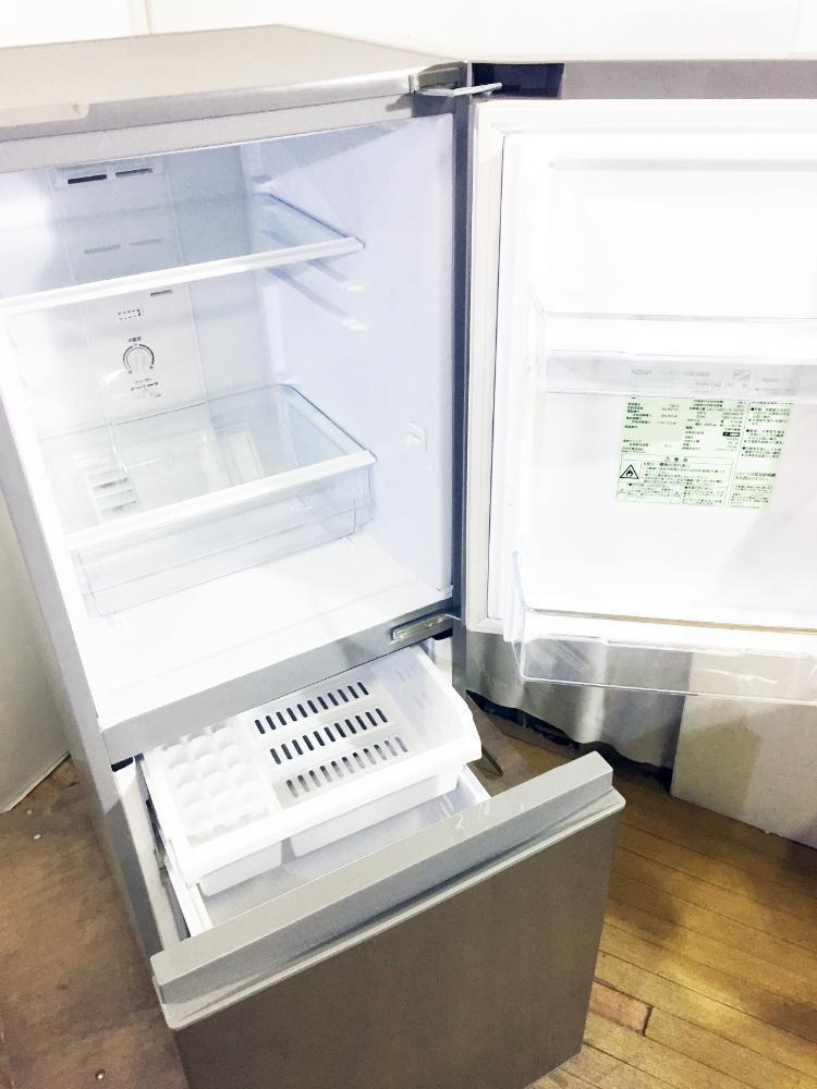 30日迄！★美品★AQUA 126L 冷蔵庫【AQR-13G-S】DFBT