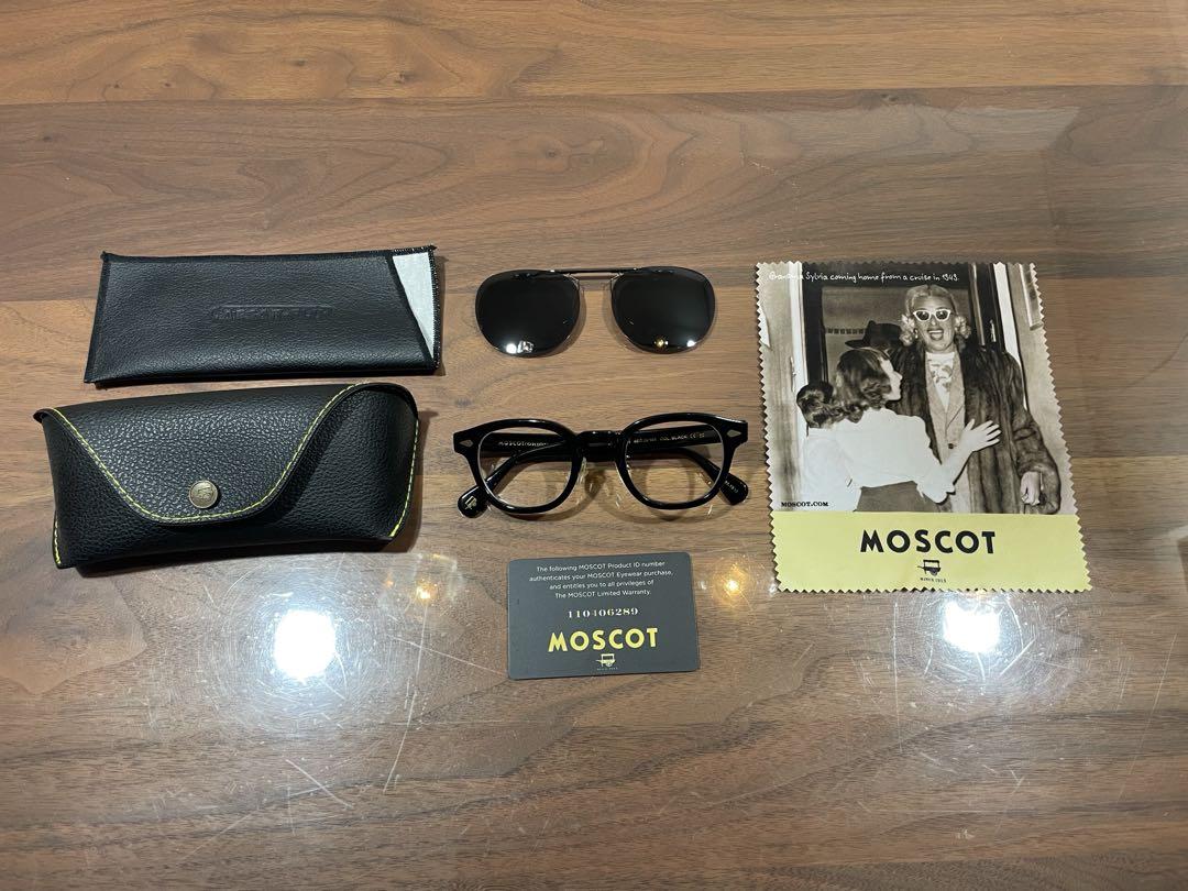 MOSCOT レムトッシュ　グリップオンサングラス付き