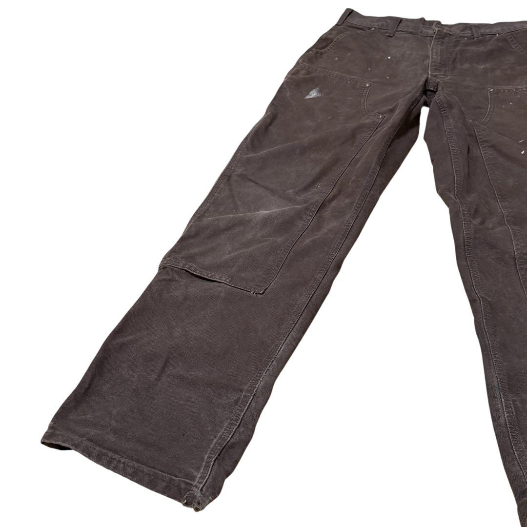 2000s Carhartt ダブルニー ブラウン y2k ボロ