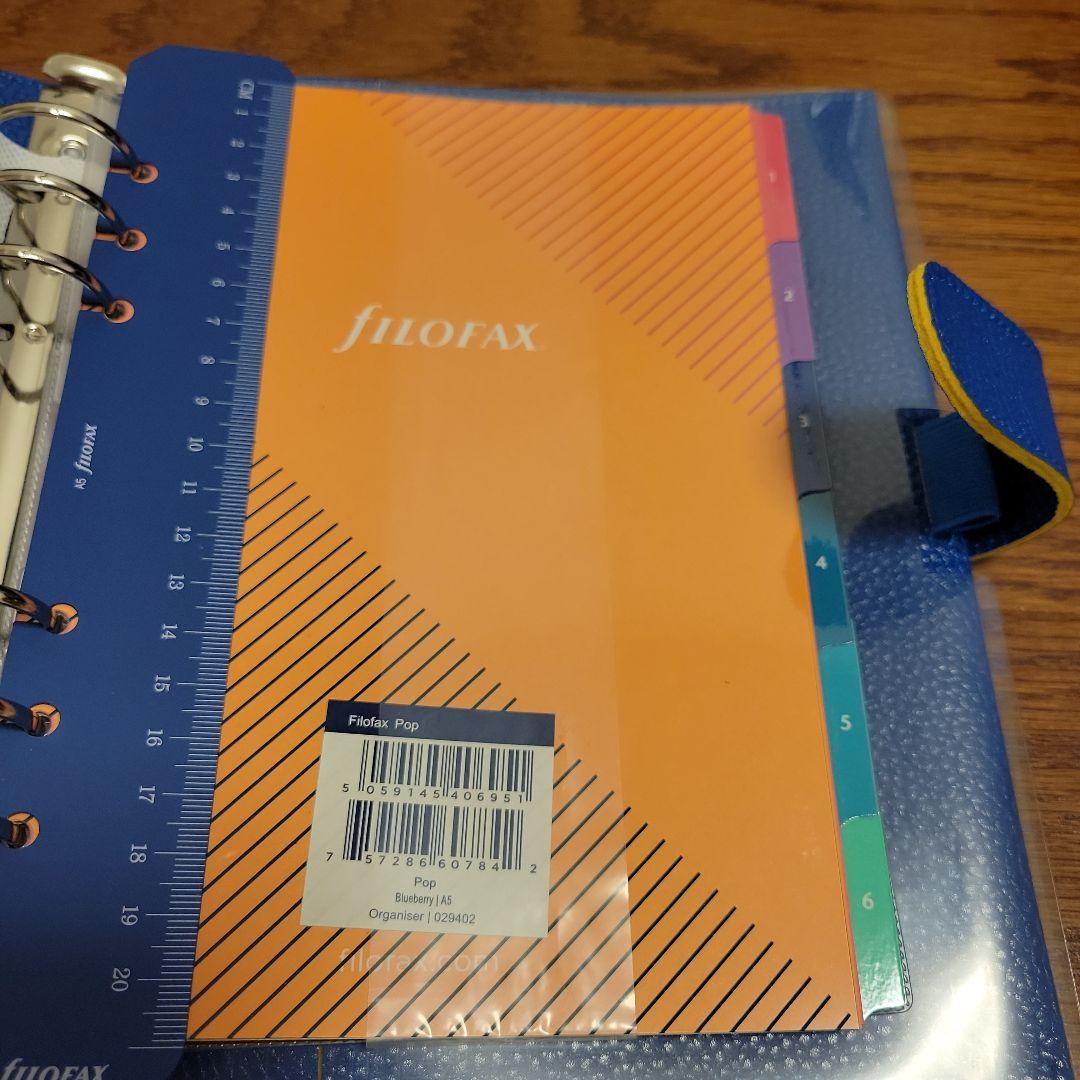 ファイロファックス システム手帳 Filofax A5 Pop ポップ 30mm