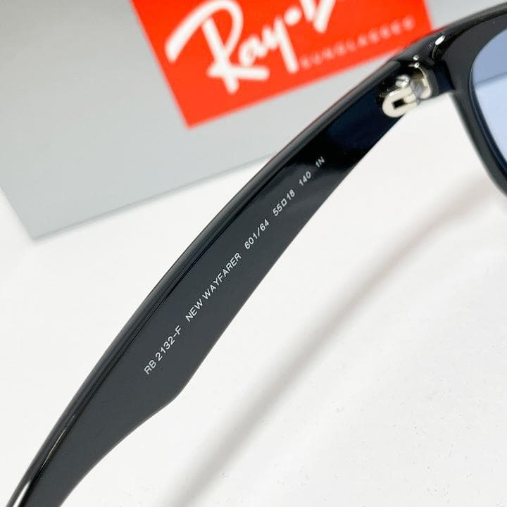 【RB2132F-60164】レイバン　サングラス　新品 ブルーグレー