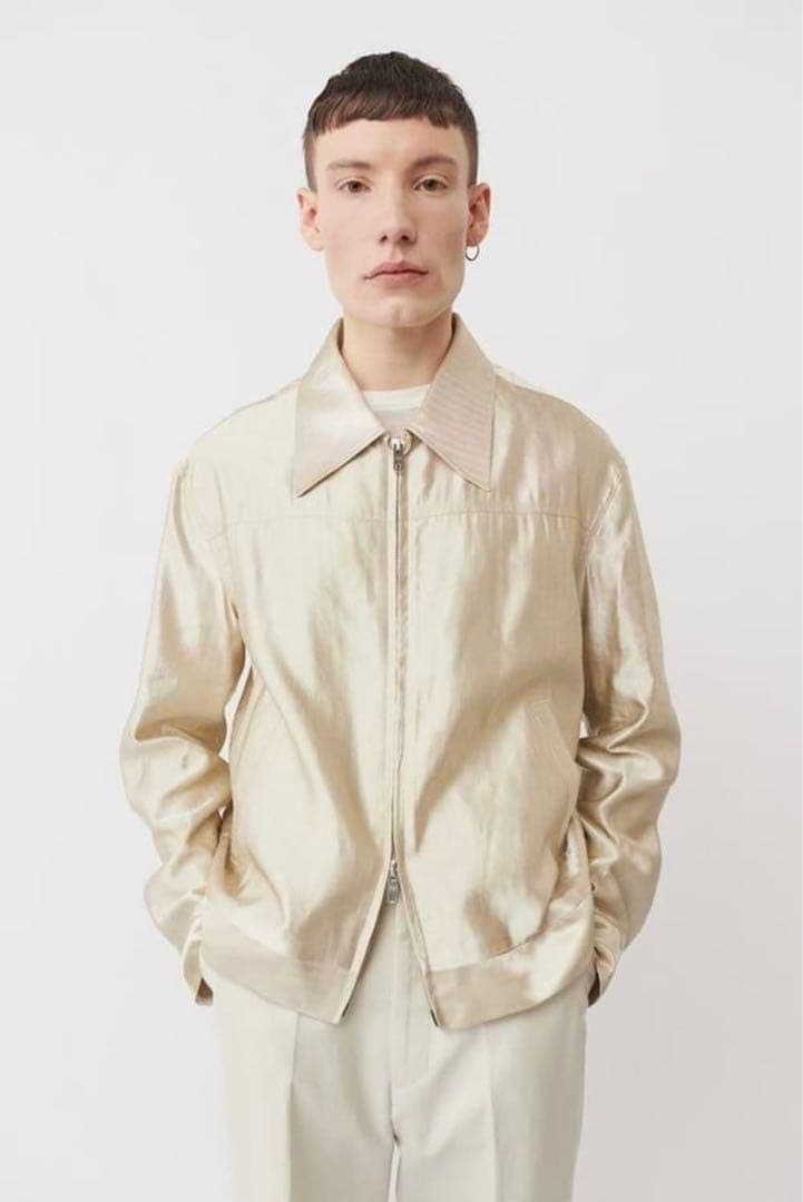 OUR LEGACY YOKE BLOUSON BEIGE STRIPES・Our Legacy WWW_OLIVIERBERNSTEIN_COM