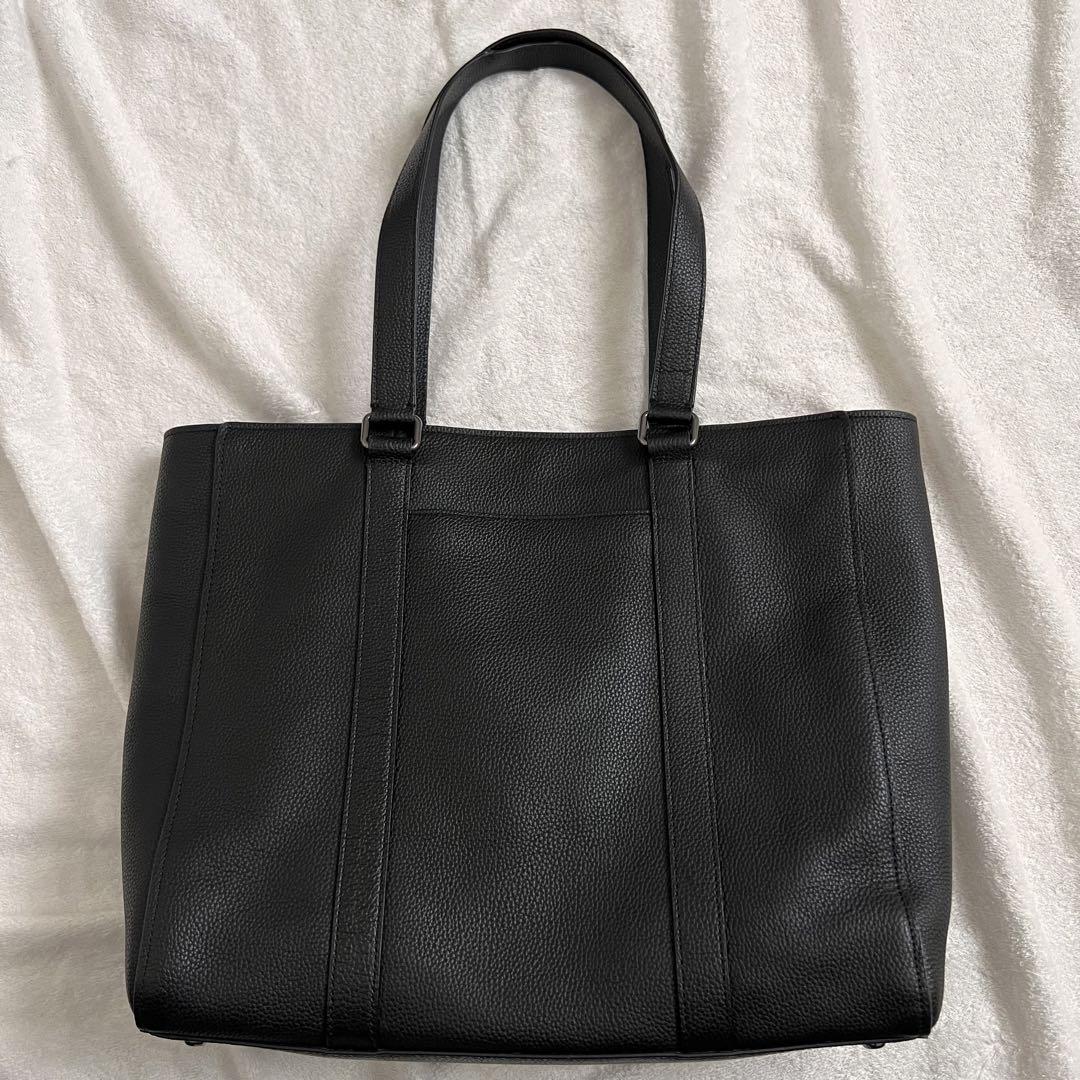美品極上レザー✨　コーチ トートバッグ　ビジネスバッグ　2way C8157 黒