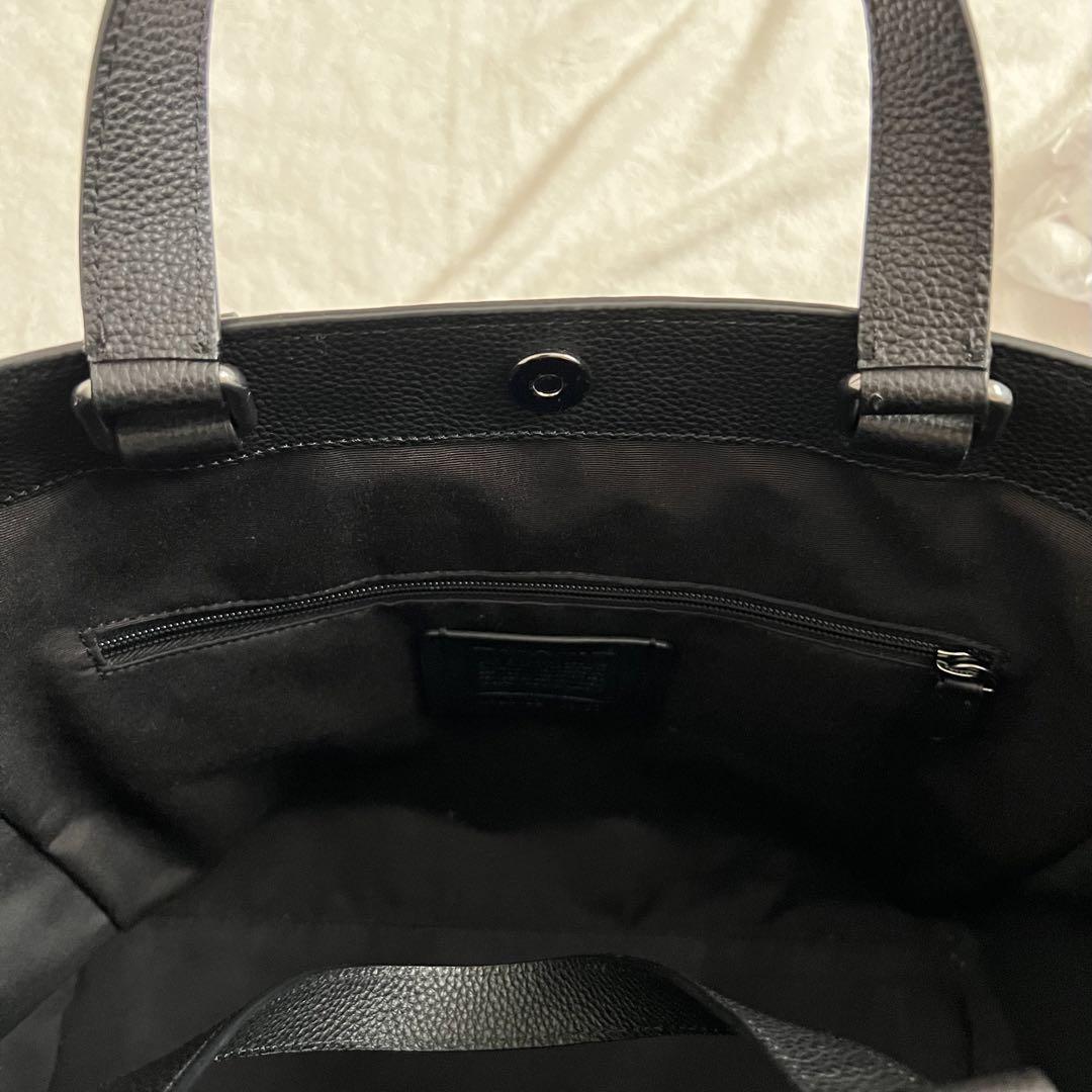 美品極上レザー✨　コーチ トートバッグ　ビジネスバッグ　2way C8157 黒