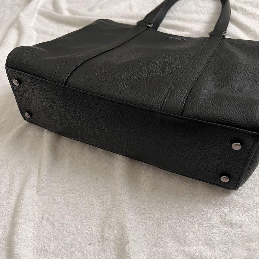 美品極上レザー✨　コーチ トートバッグ　ビジネスバッグ　2way C8157 黒