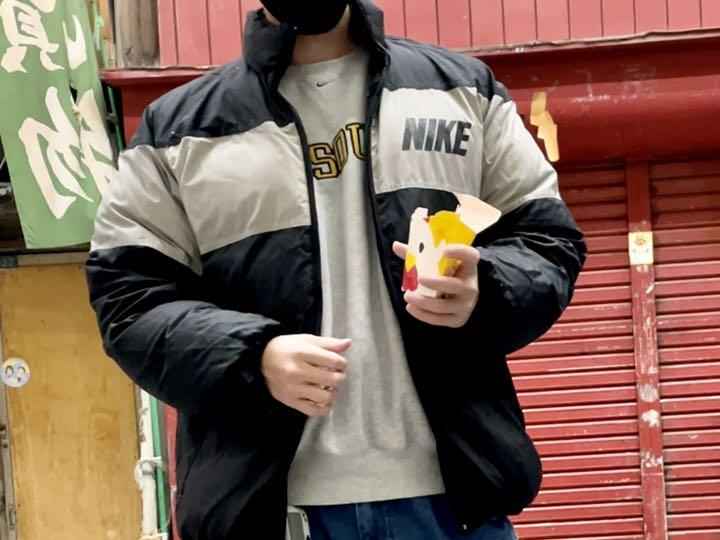 大人気高品質 NIKE ナイキ リバーシブルダウンジャケット 刺繍ロゴ オーバーサイズ 1ZHfE-m32112241047 今月限定