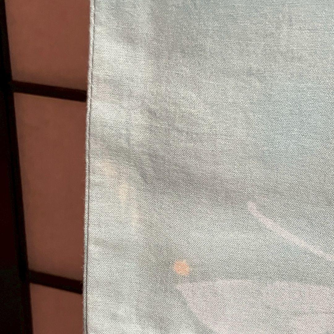 ［4862］浴衣 舞蝶草花文様 居敷当て付 綿 レディース 着物 ゆかた
