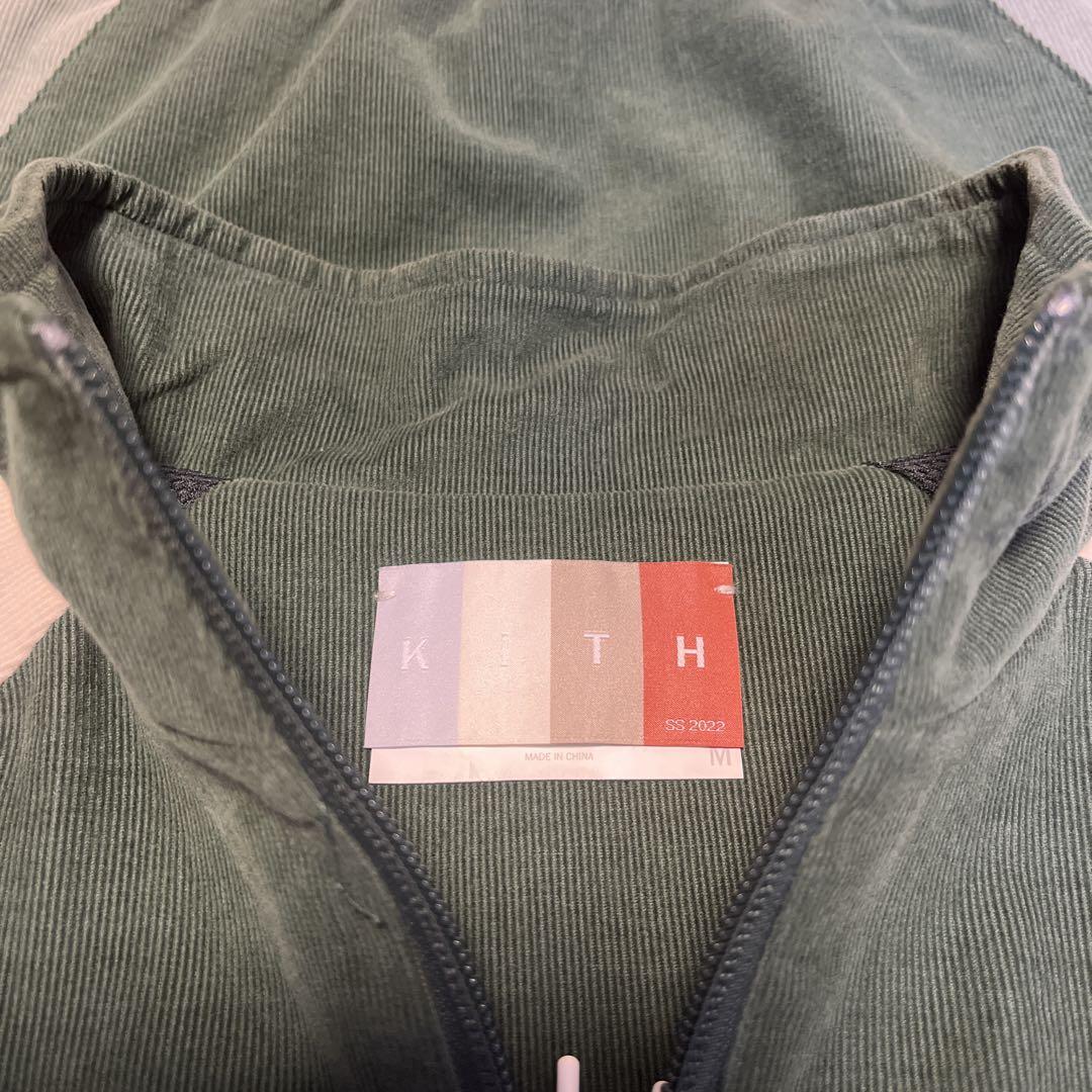 げんちゃん　KITH ラグラン ハーフジップ トップス コーデュロイ