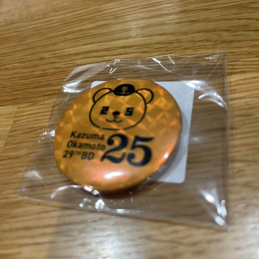 岡本和真 生誕祭 オカモン 缶バッジ - メルカリ