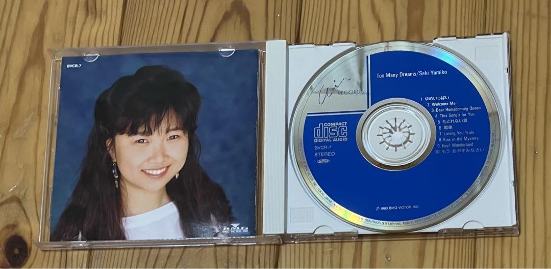 関ゆみ子 TOO MANY DREAMS ちびまる子ちゃん CD アルバム
