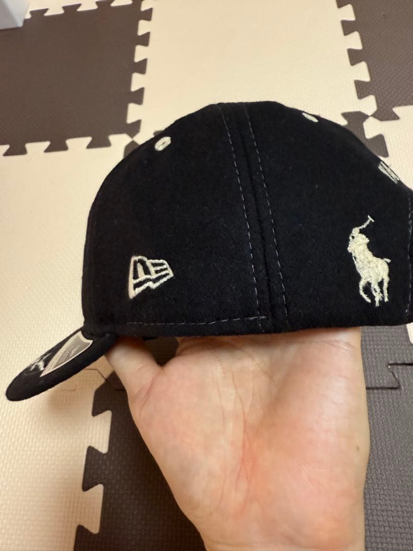 New Era キャップ 9FIFTY ラルフローレン　ブラック