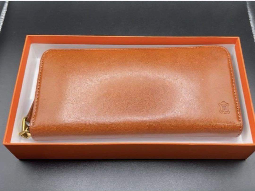 BELLIES YORK 長財布 ラウンドファスナー BYHL9831 ブラウン