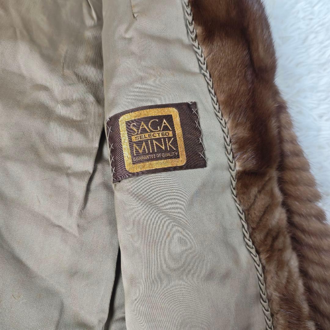高級】SAGA MINK サガミンク ミンクコート L 11号 本毛皮 ✨ - メルカリ