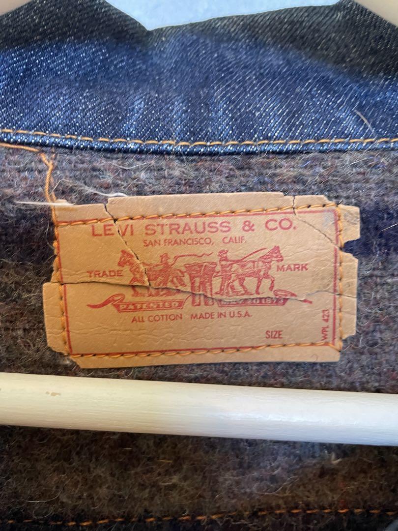 ジャケット・アウター Levi's 70505 big E 46 60s
