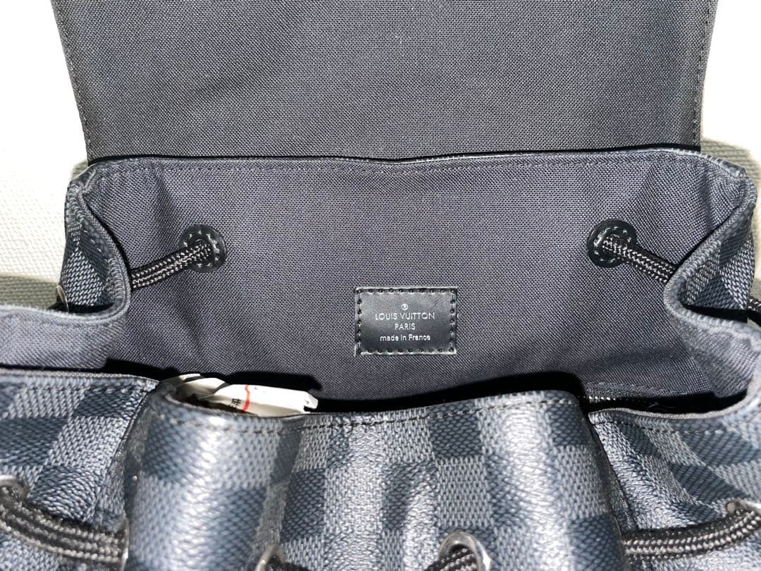 ルイ・ヴィトン　ダミエグラフィット　バックパック クリストファー