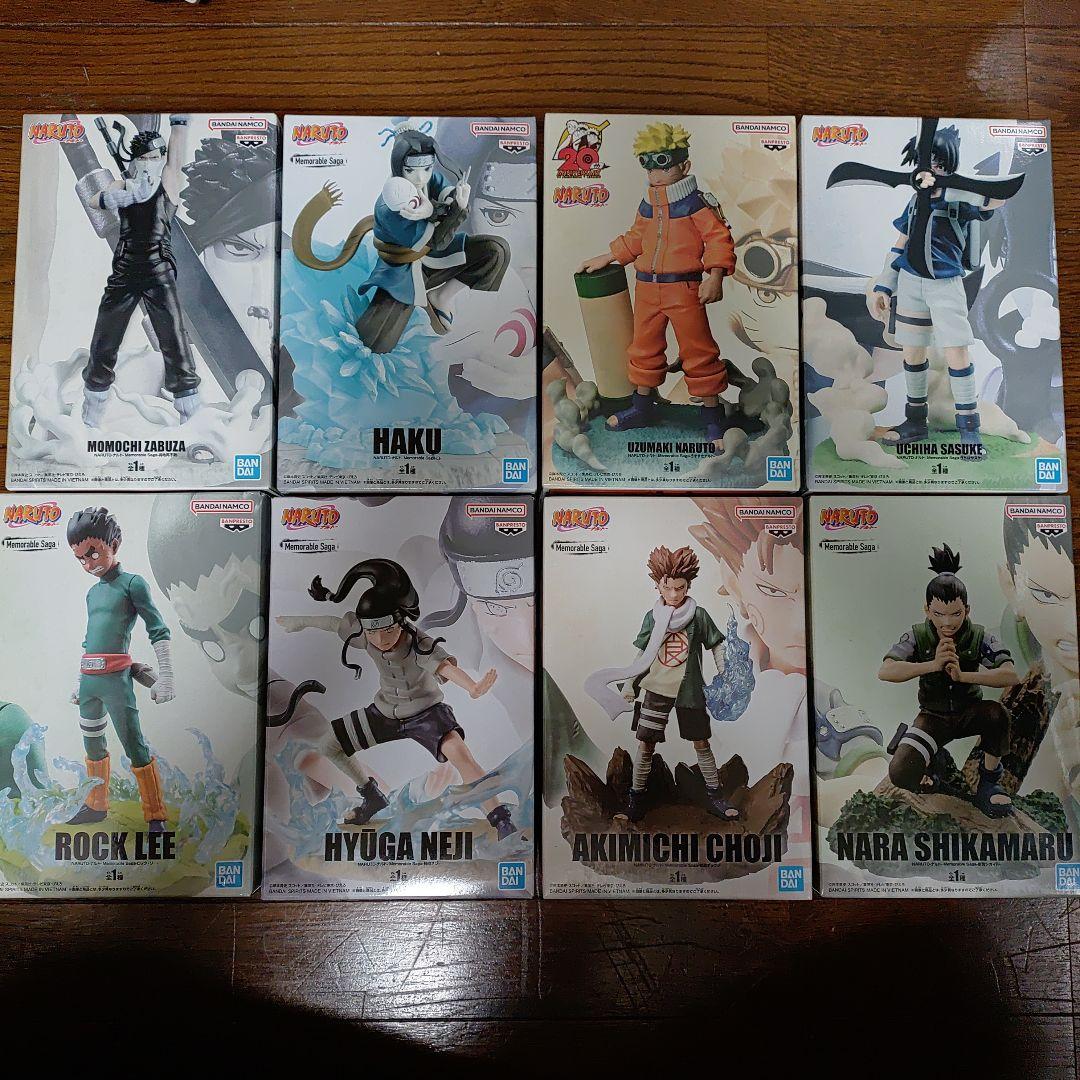 NARUTO】Memorable Saga フィギュアセット 8体 - メルカリ