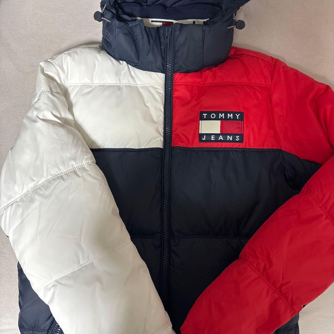 TOMMY JEANS ブロック ダウンジャケット SS Tommy Jeans