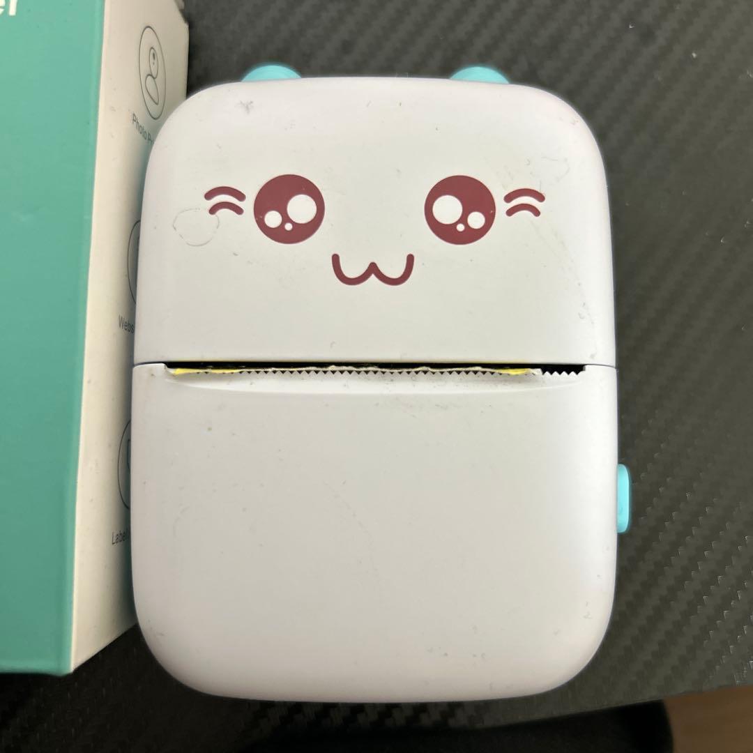 (kaisensan★)ミニプリンター BTインスタント印刷