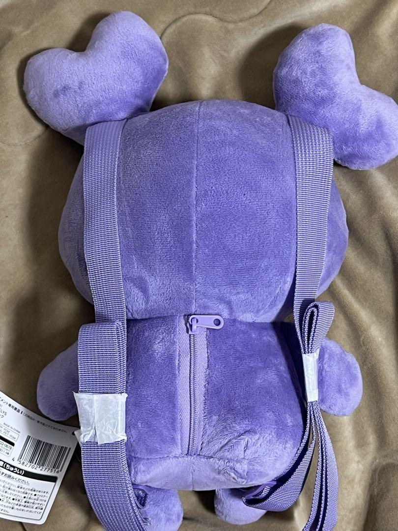 TWICE LOVELYS　×　GiGO　ぬいぐるみリュック パープル　サナ TWICE x GIGO Limited 2024 SAVELY Sana Lovely Plush backpack