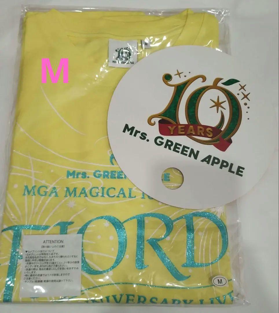 ミセスグリーンアップル FJORD フィヨルド 　Tシャツ M　タワレコ　うちわ ミセスグリーンアップル FJORD フィヨルド Tシャツ M タワレコ